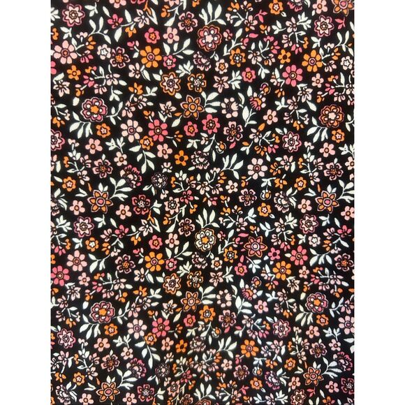 Michael Kors Red Multicolor Floral Short Sleeve Wrap Mini Dress Size XS (5838) - Picture 7 of 7